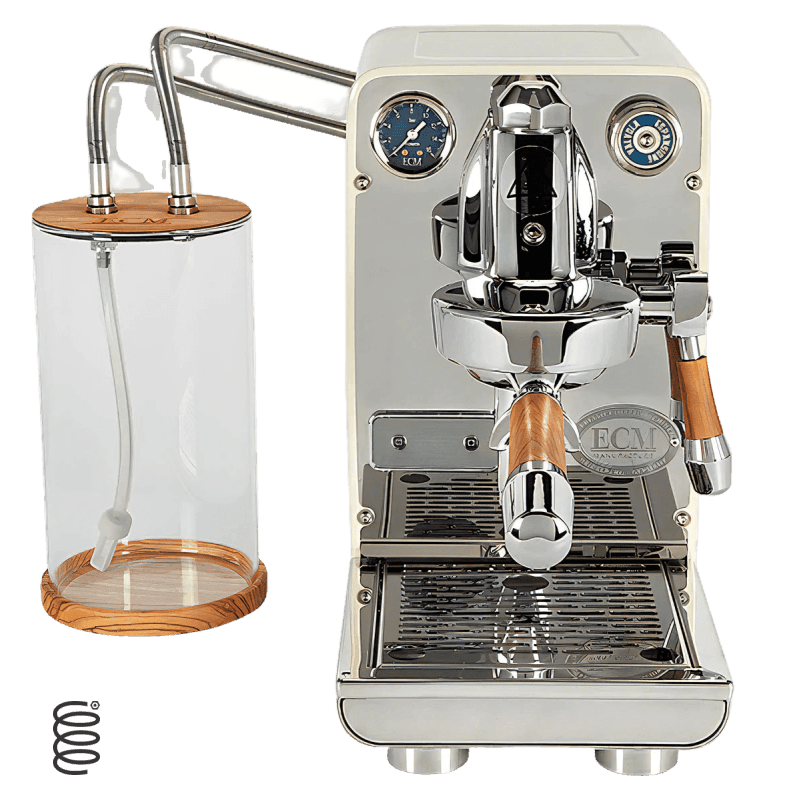 ECM Puristika Cream Espresso Machine | ECM Espresso Machine Collection | Shop CaffeTech | Best Espresso Machines