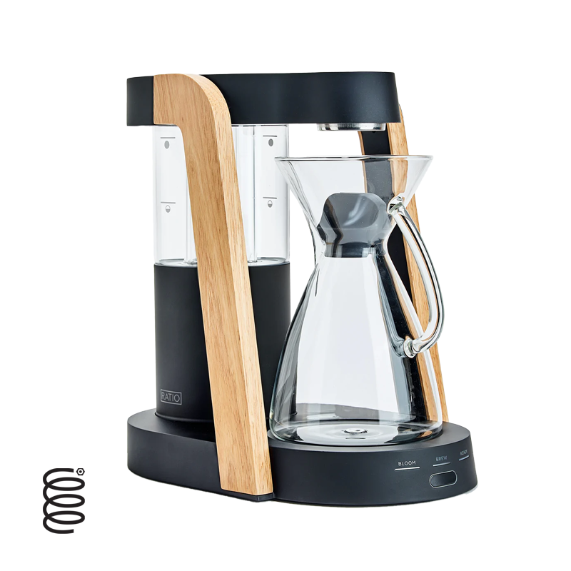 Ratio Eight Coffee Brewer White / Parawood Mo
