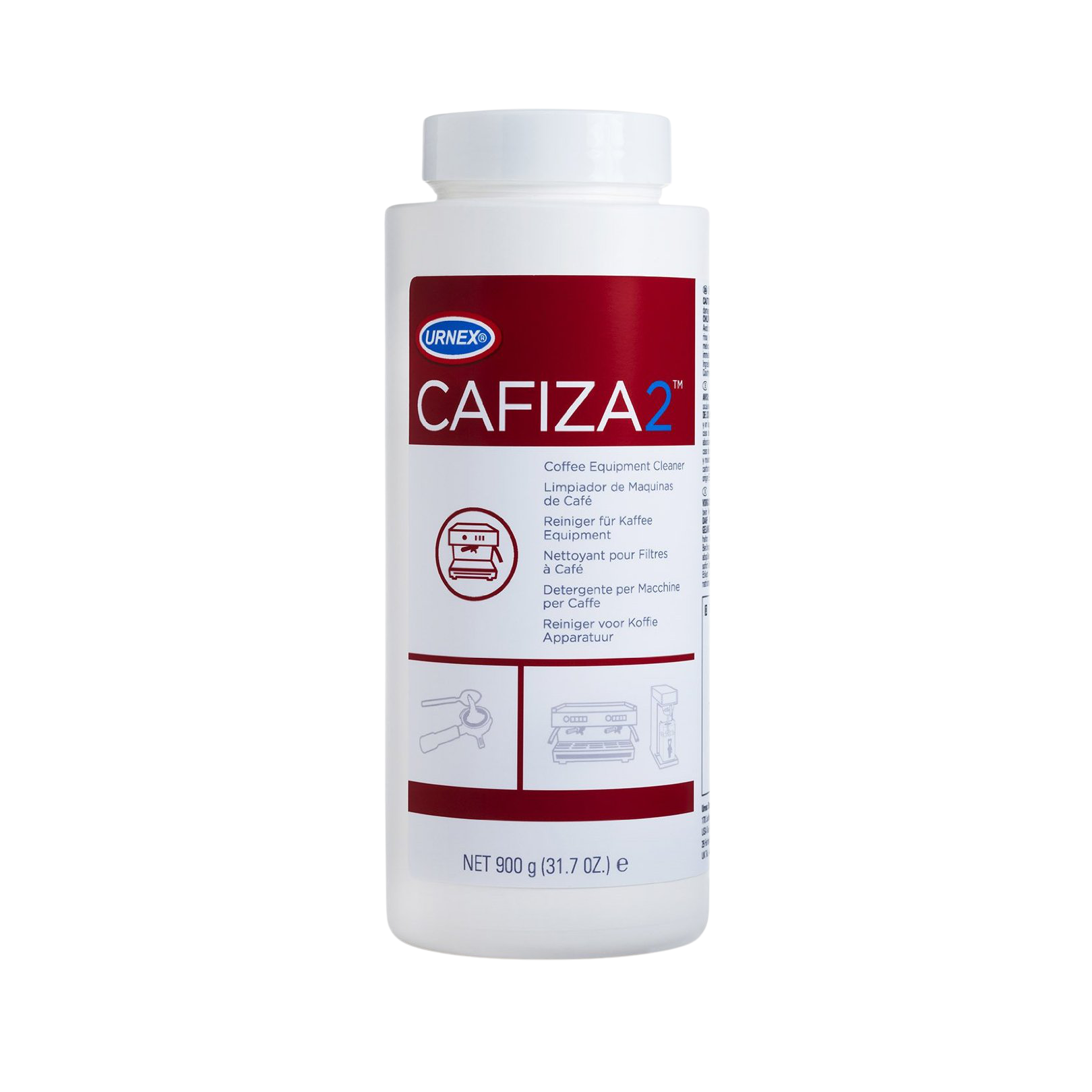 URNEX CAFIZA 2 CLEANER (900g) - Caffe Tech Canada