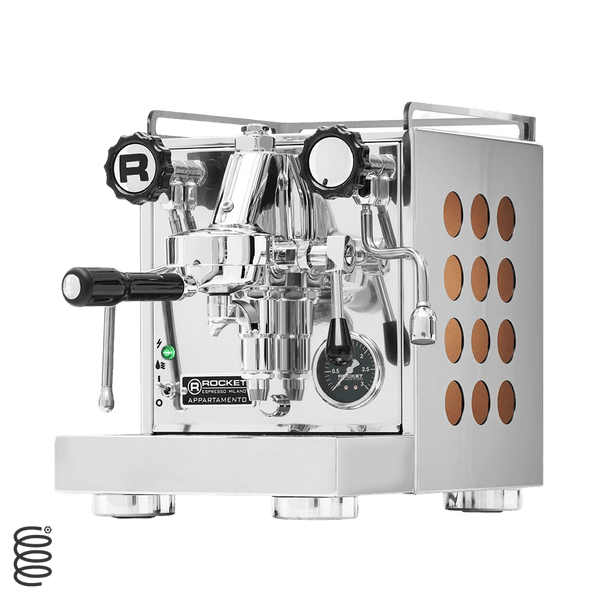 Rocket Appartamento Copper Stainless Steel Espresso Machine