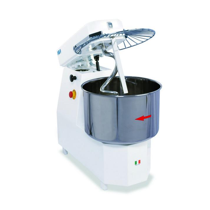 Spiral kneading machines with that can be tipped over head 2200TR - Caffe Tech Canada