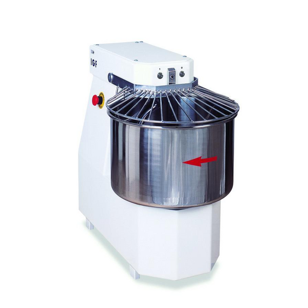 Spiral kneading machines with fixed head art. 2200 - Caffe Tech Canada