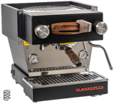 La Marzocco - Mini - Connected Espresso Machine - Caffe Tech Canada - Linea Mini - Walnut Wood - Black