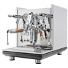 ECM Synchronika Zebra Wood and Chrome Espresso Machine | ECM Espresso Machine Collection | Shop CaffeTech | Best Espresso Machines