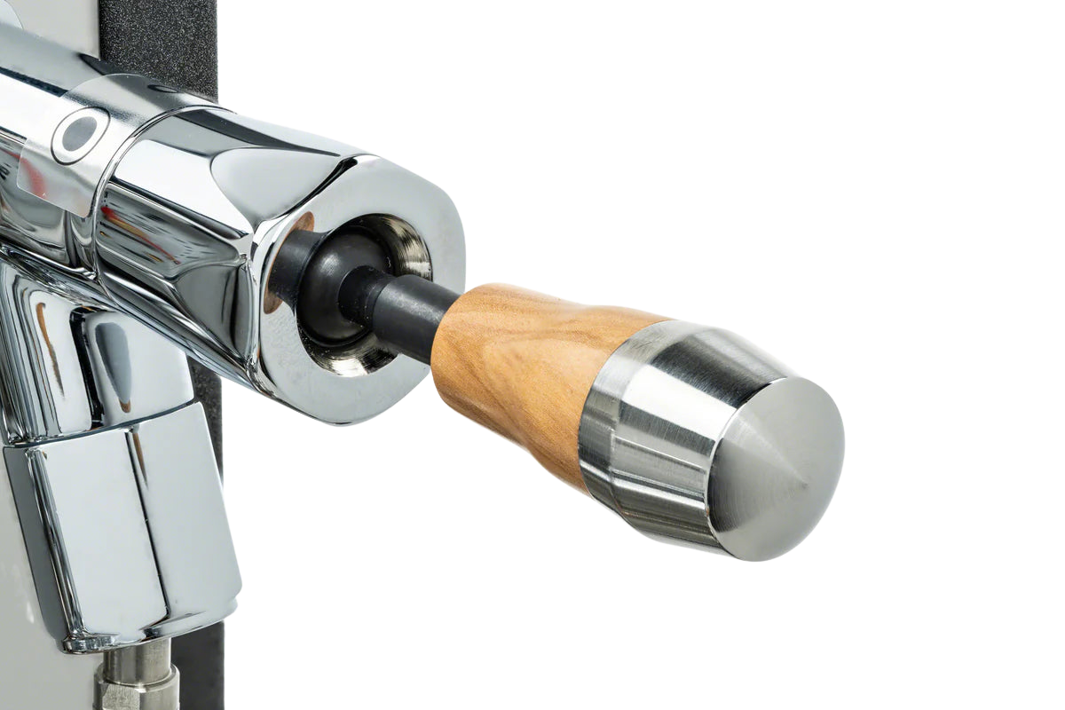 ECM Synchronika Olive Wood and Anthracite Espresso Machine | ECM Espresso Machine Collection | Shop CaffeTech | Best Espresso Machines