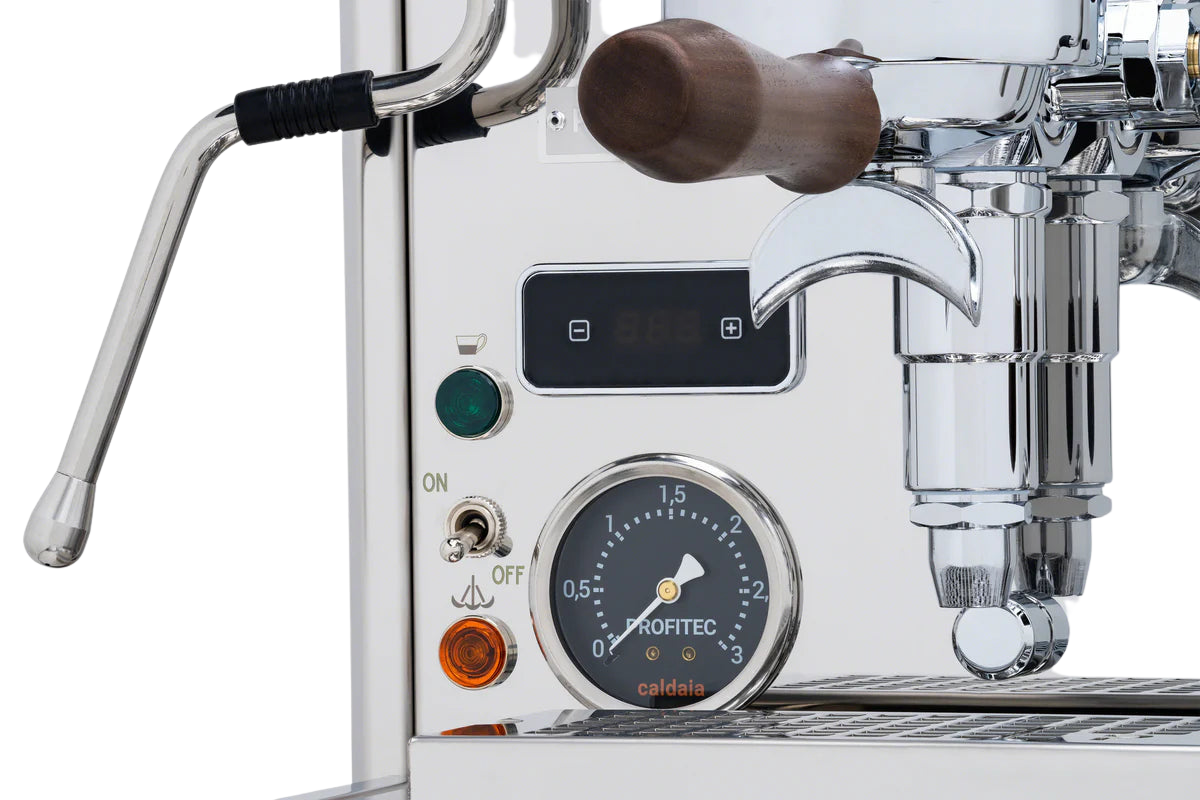 Profitec PRO 700 PID V2 Walnut Accents Espresso Machine | Profitec Espresso Machine Collection | Shop CaffeTech | Best Espresso Machines