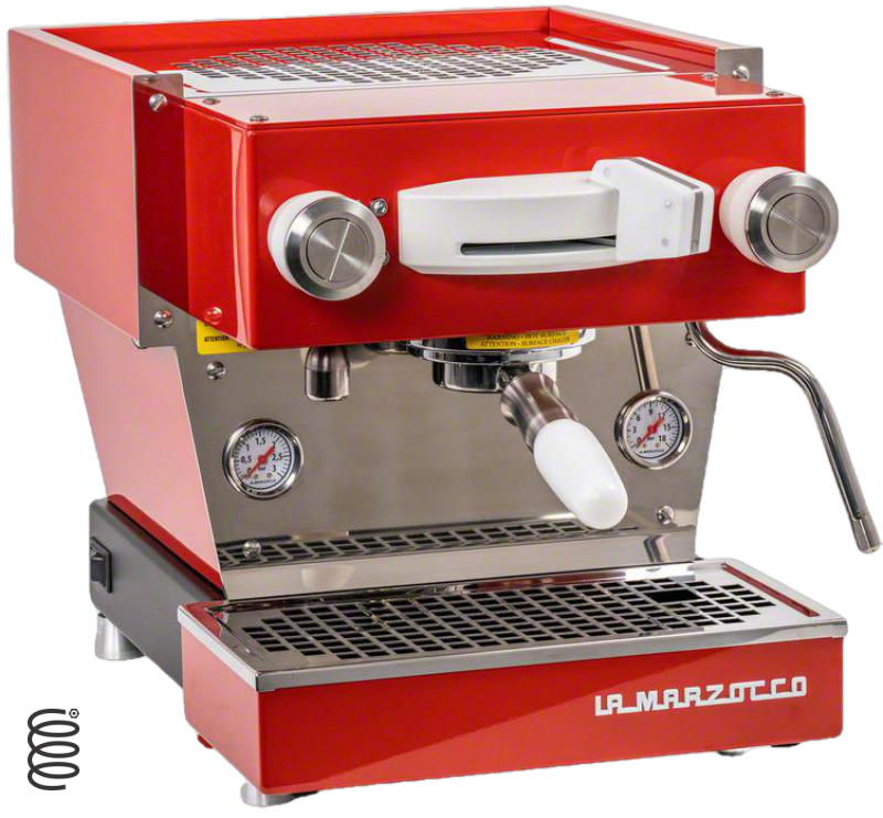 La Marzocco - Mini - Connected Espresso Machine - Caffe Tech Canada - Linea Mini - Red